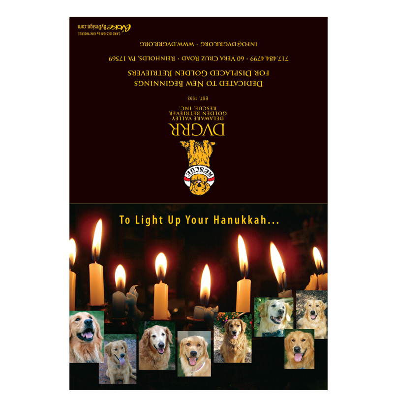 *Donation Greeting Card/To Light Up Your Hanukkah (The amount of your donation is fully tax deductible) - Image 2