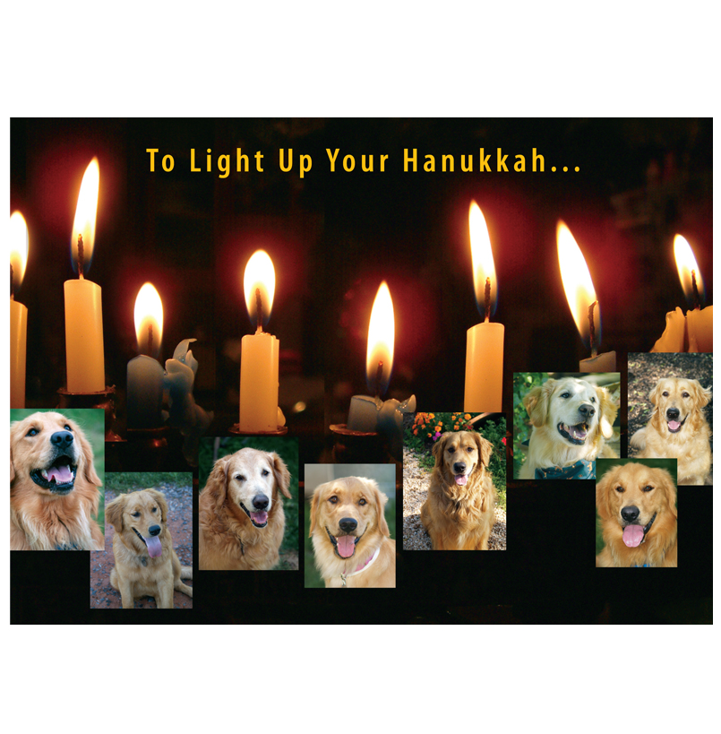 *Donation Greeting Card/To Light Up Your Hanukkah (The amount of your donation is fully tax deductible)